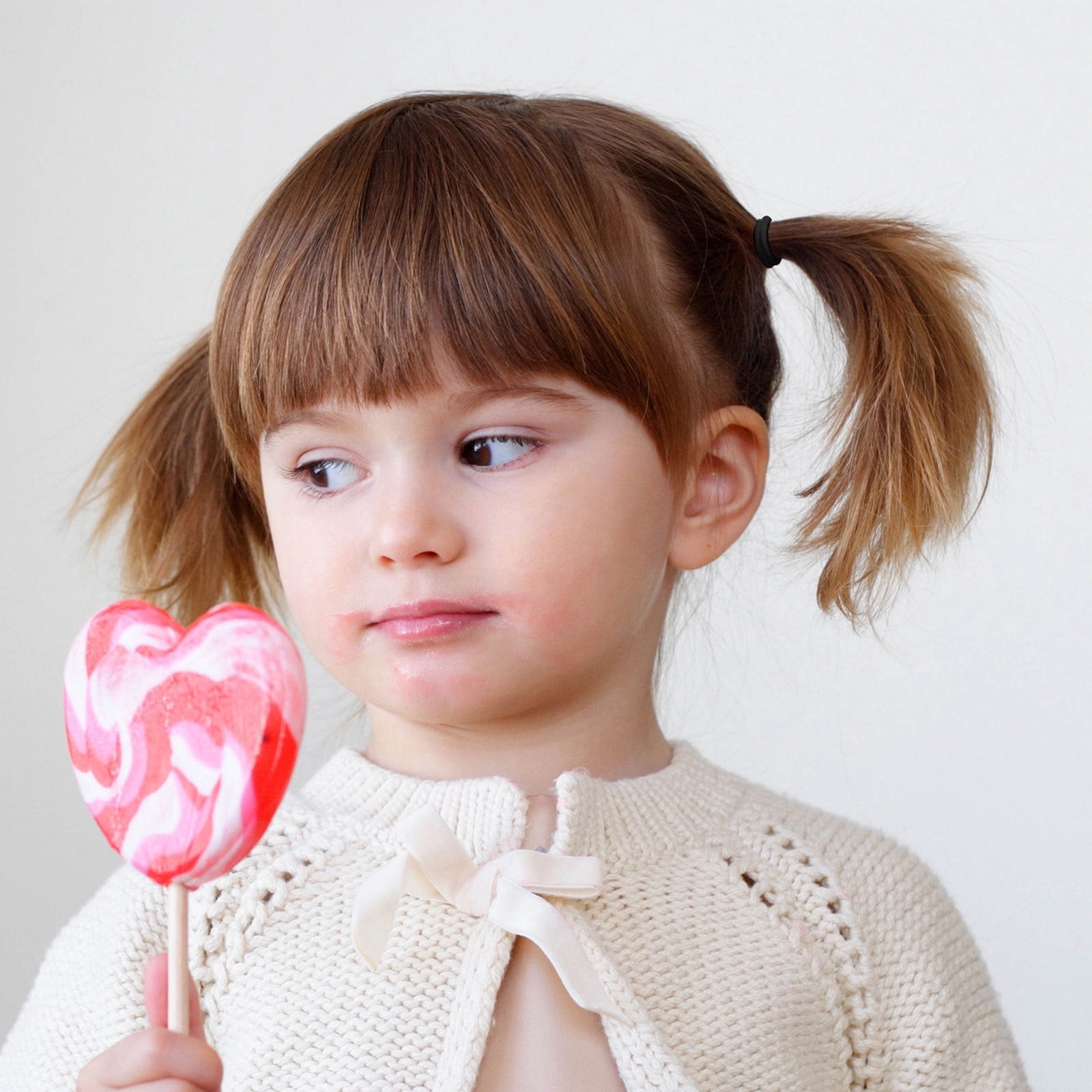 Hair Wrap Paper Beauty Hair Ties Couples Ponytail Scarf for Women's Hair Thin Large Hair Ties Fine Hair Elastics Little Girl Ponytail Holders Spiral Coil Hair Ties Athletic Hair Ties for Women's Hair