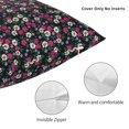 thumbnail image 3 of Yiaed Daisies Flowers Print Pillow Covers Super Soft Decorative Square Throw Pillow Covers Case Cushion Covers for Sofa Couch Bedroom Car Decor（No pillow core）-16"x16", 3 of 7