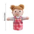 thumbnail image 2 of Luckky 1 Piece Mini Grandparents, Finger Puppet Set,Cloth Velvet Puppets,6 People Family Members Finger Puppets Toys Set,Party Favors for Children Birthday Gifts Christmas Stocking Stuffers, 2 of 7