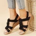 thumbnail image 3 of Vedolay Sandals for Ladies Women's Sandals Lightweight Beach Travel Outdoor Shoes,Black 8, 3 of 5