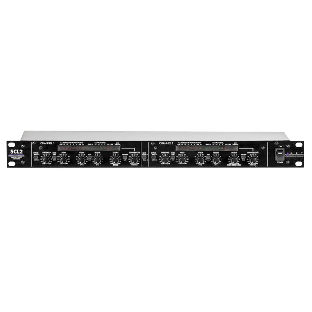 Compresor Limitador Puerta ART SCL2 Doble Estéreo Negro