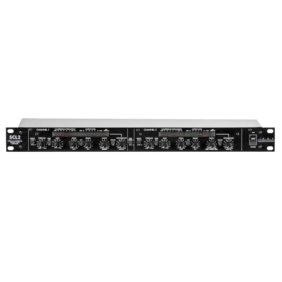 Compresor Limitador Puerta ART SCL2 Doble Estéreo Negro