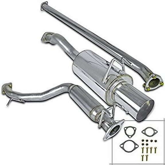 Spec-D Tuning MFCAT2-CV064 Honda Civic 4dr Sedan N1 Catback Exhaust System