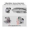 thumbnail image 4 of Cooler Door Latch Kit, Safety Freezer Door Latch Handle Set, With Adjustable Offset Strike And Inside Release And Keys, 4 of 4