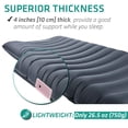 thumbnail image 5 of TREKOLOGY UL80 Colchoneta inflable ultraligera para dormir para acampar, 5 of 5