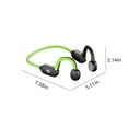 thumbnail image 3 of Hwkond Bluetooth Headphones Wireless Earbuds Bones Conduction Headphones Bluetooth 5.3 Open-Ear Sports Headphones With IPX8 Waterproofs Wireless Headset For Running, Cycling, Driving., 3 of 9