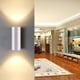 thumbnail image 3 of Lámpara De Pared Led Cob De 6W, Candelabro De Pared De Cilindro Arriba Y Abajo, Resistente Al Agua, Ip65, Blanco Cálido, Ca 85-265V Para Jardín De Pasillo seitruly HA025406-08, 3 of 6