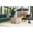 thumbnail image 3 of Bowery Hill Contemporary Round Side Table in Dark Brown Wood, 3 of 4