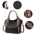 thumbnail image 6 of GAEKEAO Purses and Handbag for Women Leather Tote Bag Purse and Handbags, Satchel Shoulder Crossbody Top Handle Bags with Zipper, 6 of 7