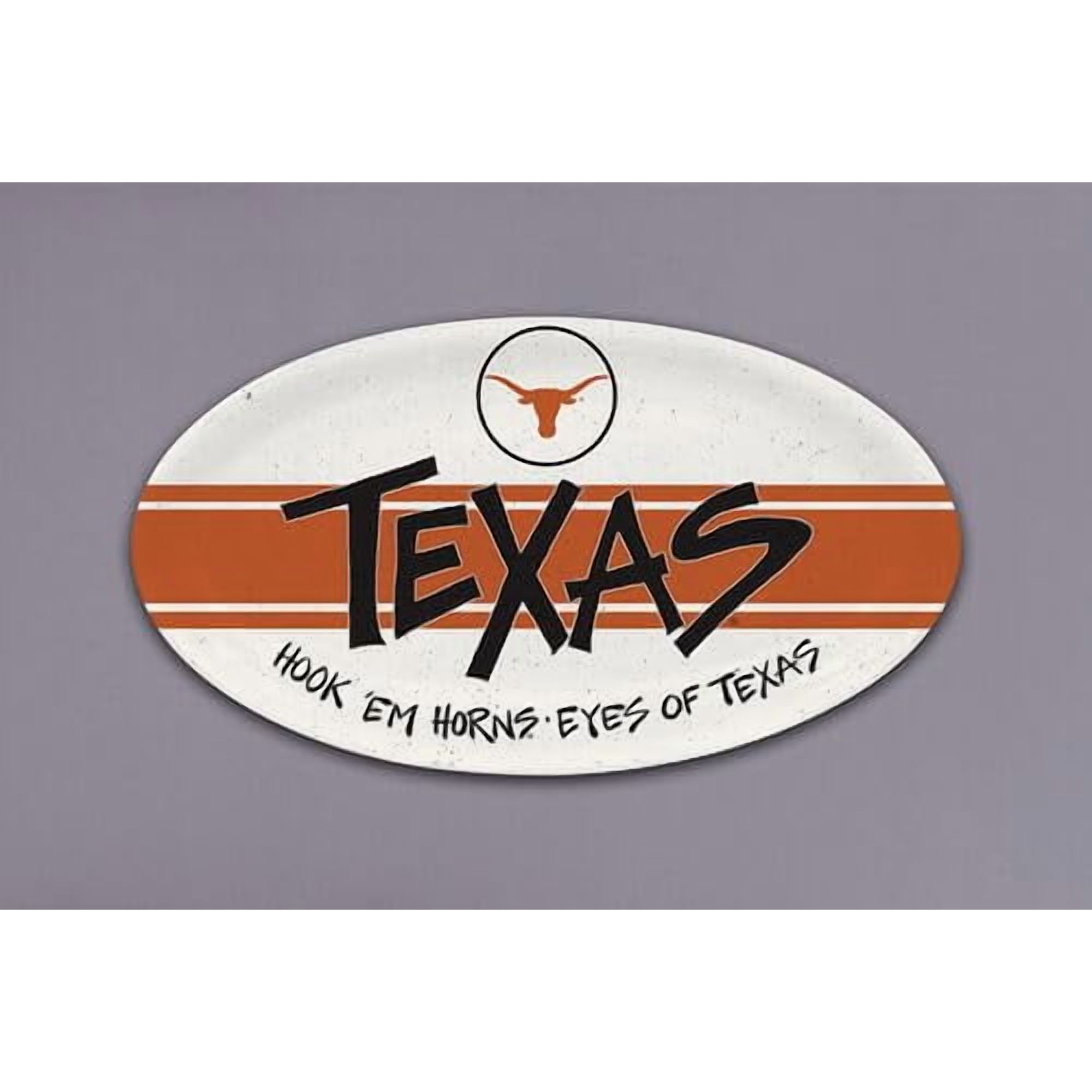 Magnolia Lane Texas Plate, 12.25-inch Length, Oval, Kitchen, Kitchen Accessories