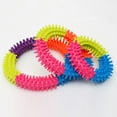 thumbnail image 5 of Visland Colorful Dog Chewing Ring - Soft Ring Dental Chewing Teething Biting Chasing Training Toy for Small and Medium Dog Puppy, 5 of 8