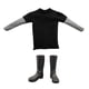 thumbnail image 1 of 1/6 Hombres Camiseta De Manga Larga Y Botas Pulgadas para De Acción Accs, 1 of 9