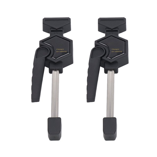 Abrazadera de barra, 2 piezas, elementos de sujeción, abrazaderas rápidas para carpintería, accesorio para carpintería, diseño exquisito