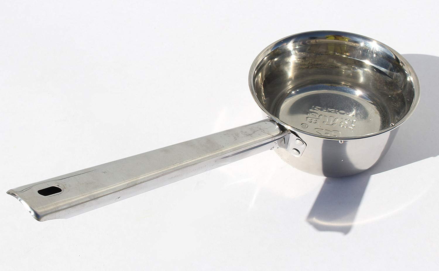 Punch Bowl and Soup Pan Ladle Internet/’s Best Stainless Steel Soup Ladle with Rubber Grip Large Kitchen Utensil Spoon