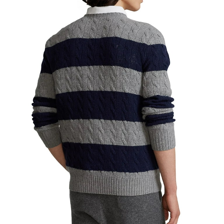 Ralph Lauren Men's Cable-Knit Cashmere Sweater