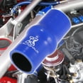 thumbnail image 2 of Unique Bargains 100cm Length 28mm Inner Dia Straight Hump Silicone Hose Coupler Intercooler Tube for Car Intercooler Intake Piping Blue, 2 of 6