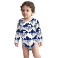 thumbnail image 2 of Xecao Cartoon Iceberg Polar Bear Print Baby unisex-baby Cotton Long-sleeve Bodysuits-18 Months, 2 of 6