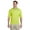 SAFETY GREEN, variant on Jerzees 5.6 oz., 50/50 Jersey Pocket Polo with SpotShield, Large, OXFORD