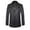 Dark Gray, variant on WRKEKC Winter Coats for Men Zip Wool Coat Fake Two Piece Solid Collarless Long Sleeve Outerwear Jacket Coat