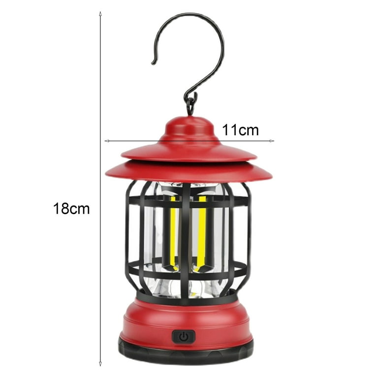  LED Camping Lantern Rechargeable Camping Light Type C  Rechargeable Extra-Long-Lasting 5000mAh Battery Powered Camping Lights  Emergency Lighting 9-300h Runtime for Outages for Home,Camping,Hiking. :  Sports & Outdoors