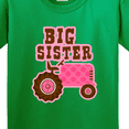 thumbnail image 4 of Inktastic Pink Tractor Big Sister Youth T-Shirt, 4 of 5