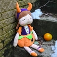 thumbnail image 5 of hirigin Baby Doll for Girls, Soft Stuffed Pumpkin/Witch Girl Doll Halloween Plush Toy for Toddler, 5 of 6