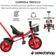 thumbnail image 2 of Triciclo Bicicleta Juguete Para Niños Infantil Cesta Cajuela, 2 of 7