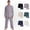Gray#002, variant on YOUYEDIAN Mens Tai Chi Clothing Set Kung Fu Uniform Cotton Linen Hanfu Jacket Shirt and Kung Fu Pants Chinese Traditional Martial Arts Tang Suit (Khaki, 2XL)
