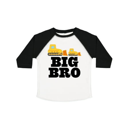 

Inktastic Big Bro Boys Brother Bulldozer Gift Toddler Boy or Toddler Girl T-Shirt