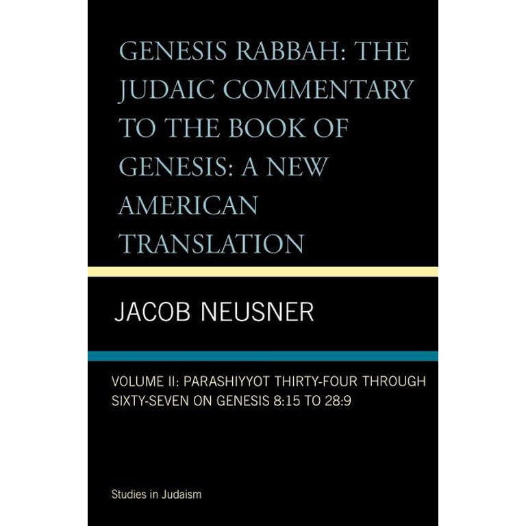 Genesis Rabbah: Parashiyyot 34-67, Book 2 photo 1