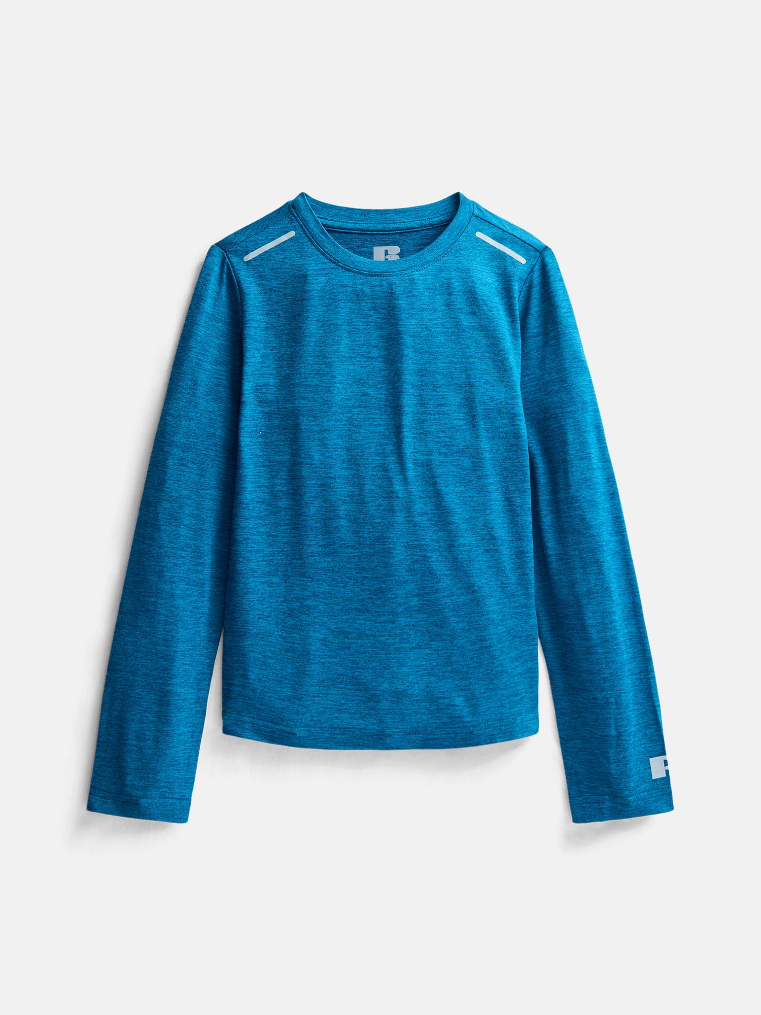 Russell Athletic Boys Performance Long Sleeve Tees, 2 Pack, Sizes 4-18