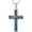 07-Cross Wave Necklace, variant on Cross Necklace for Men Women S925 Sterling Silver Celtic Knot Cross Faith 4 Way Medal Necklaces Religion Jewelry for Birthday Anniversary Day Christmas