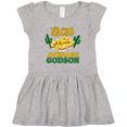 thumbnail image 3 of Inktastic Nacho Average Godson with Nachos and Cacti Girls Toddler Dress, 3 of 5