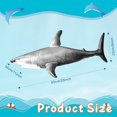 thumbnail image 2 of Juguete inflable para piscina con forma de tiburón ILEISURELY, extra grande, 2 m, 2 of 7