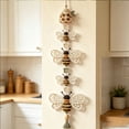thumbnail image 6 of Yardvibe Bee Garden Cascade DIY Crochet Kit, Step-by-Step Tutorials with Soft Yarn & Hook for Beginners, Boho Macrame Window Home Decor Handmade Gift, 6 of 6