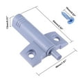 thumbnail image 2 of Unique Bargains 64mm Length ABS Plastic Door Furniture Soft Closer Damper Buffer Gray 8Pcs, 2 of 4