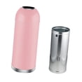 thumbnail image 2 of Bote de basura con tapa abierta, contenedor de basura, contenedor de basura comercial, bote de basura, basura de Metal 35L Rosa, 2 of 8