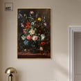 thumbnail image 3 of Romantic Blossom Canvas Floral Vase Wall Art by Art Remedy, Gold Frame, 30" x 45", 3 of 7