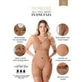 thumbnail image 4 of SONRYSE Slimming Body Shaper Postpartum Girdle for Stomach Body Slimmer Shapewear Fajas Bodysuit for Woman Fajas Colombianas Postparto para Mujer Mocha L, 4 of 5
