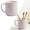 A, variant on Plastic Mug Drinking Cup for Bathroom & Kitchen, No Drill Reusable Tumbler, Modern Neutral Color Coffee Mug, C