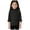 Black, variant on larppty Boys Girls Soft Long Sleeve Turtleneck Shirts Solid Color Autumn T-Shirt for Kids(Black,5-6 Years)