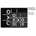 thumbnail image 5 of WIRESTER 13.77x10.23 in Rectangle Mouse Pad with Non-Slip Rubber Base for Computers, Laptop, Office & Home - Black Tictactoe, 5 of 5