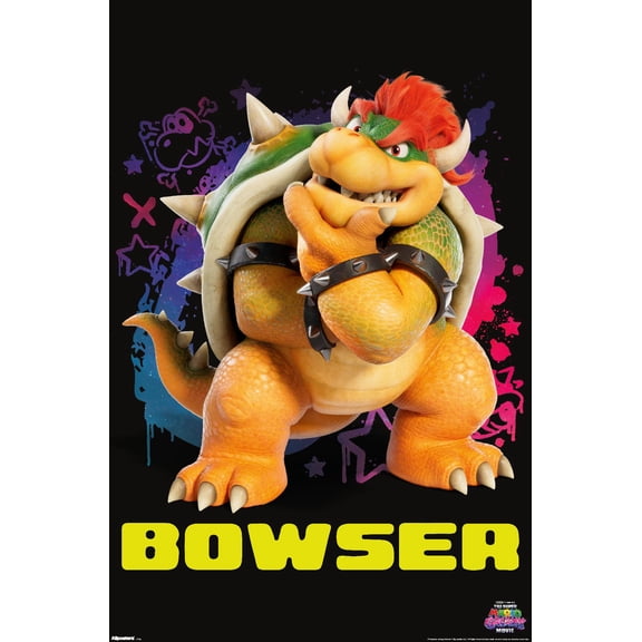 Nintendo The Super Mario Galaxy Movie (2026) - Bowser Wall Poster, 22.375" x 34"