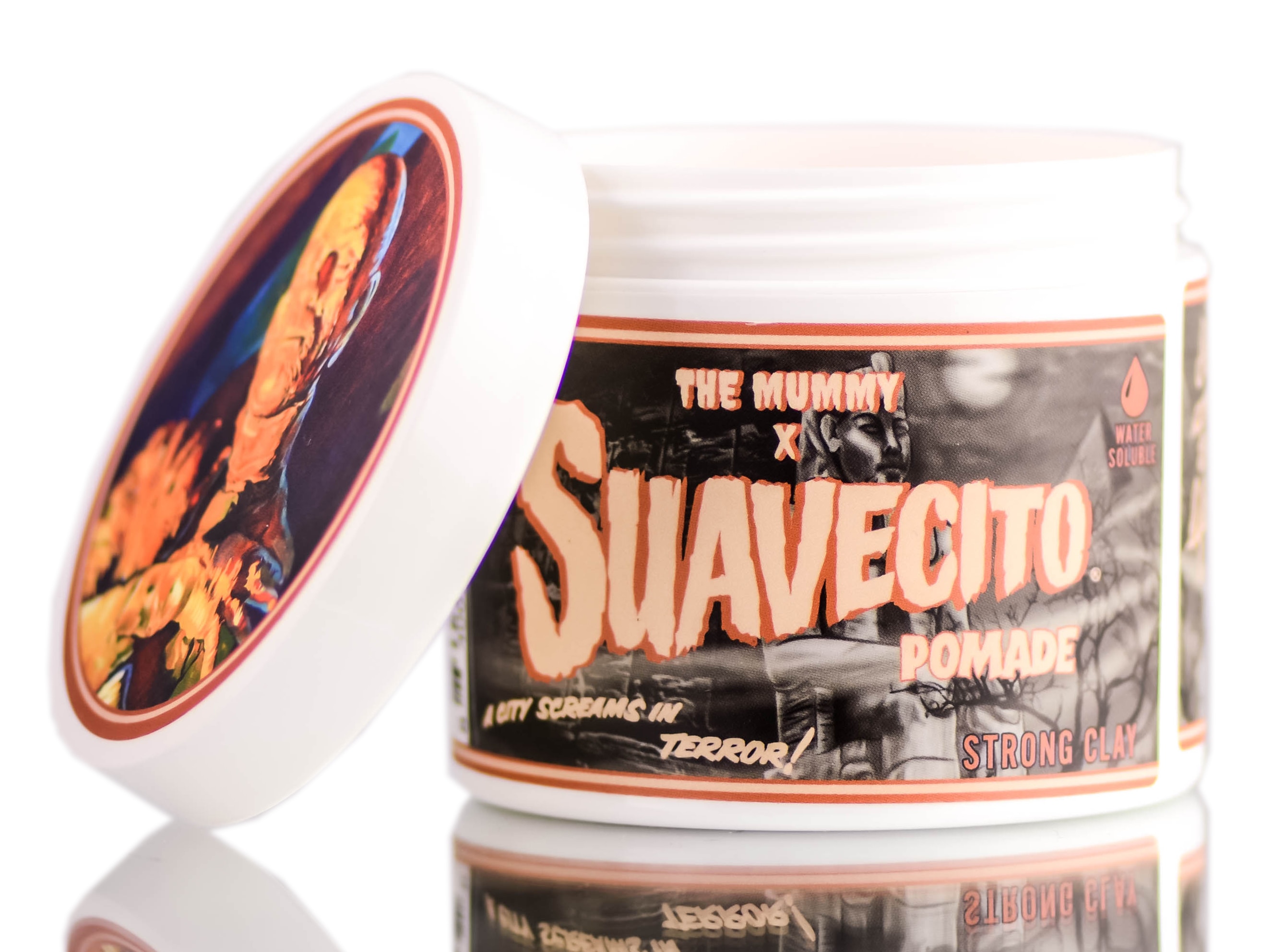 Suavecito X The Mummy Firme Clay Pomade - 4 oz
