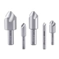 thumbnail image 3 of Northward 5pc 82 Deg 3-Flute HSS Countersink & Deburring Tool Set, 0206-3082, 3 of 8