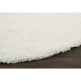 thumbnail image 4 of Nourison Malibu Shag Solid Shag Ivory 6'7" x ROUND Area Rug, (7' Round), 4 of 8