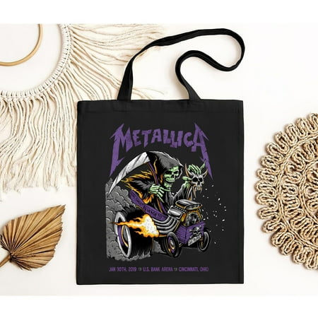 vintage Vintage Metallica American Band Tote Bag-TH4749