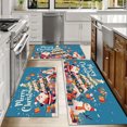 thumbnail image 6 of Floral Kitchen Rugs Sets of 3, Non Slip Kitchen Rugs and Mats Washable Farmhouse Kitchen Rugs Floral Kitchen Floor Mat Carpet Runner Rugs for Hallway Laundry Room, 6 of 12
