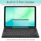 thumbnail image 4 of Funda con Teclado Magnético Desmontable con Soporte para S Pen, Negro, Galaxy Tab A9/A11 8.7", 4 of 7