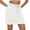 BH98 White, variant on Curuila Woman Skorts Summer Skirts Solid Color Drawstring Short Skirt Built In Shorts With Pockets Beige Size L
